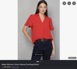 Size 16, 5'2, hate my arms. What tops are actually flattering?