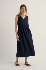 Non-wide linen dress or skirt - Petite