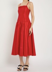 Where to find a flattering dress like this for a fuller bust and slim hips