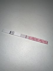 9 DPO and period due tomorrow, does this look like a line?