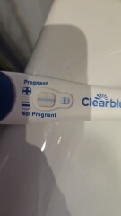 Faint positive after embryo transfer, then lighter test this morning