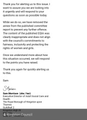 E-bikes, Kingston Council and the impact on women.