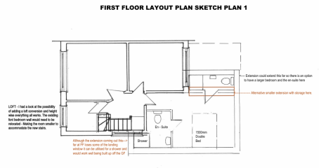 Extension Plan - where to put ensuite?