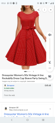 Where to find a flattering dress like this for a fuller bust and slim hips