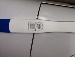 Faint line on pregnancy test this afternoon and feeling confused