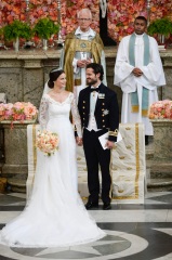 Non UK royal wedding dresses