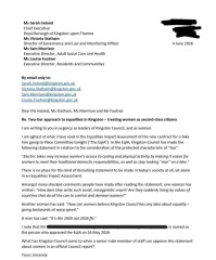 E-bikes, Kingston Council and the impact on women.