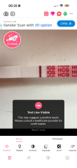 Can the pregnancy test checker app be wrong? Photos attached