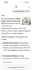 Sleeping / Bed arrangement