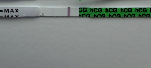 Faint lines on test but clear blue says not pregnant? Are these faint positive lines?