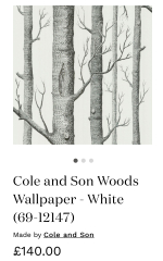 Wallpaper ideas for a Scandi style bedroom please. Have you seen anything that is ‘a stripe, but not a stripe’?