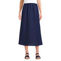 Non-wide linen dress or skirt - Petite