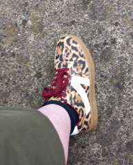 Leopard print shoes - AIBU?!