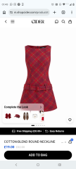 Where to find a flattering dress like this for a fuller bust and slim hips