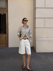 Summer shorts for mid size middle aged woman who’s not beyond looking young and trendy