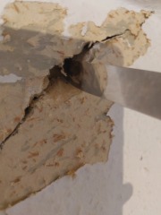 Structual crack above door?