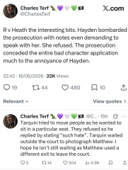 Legal Gengar v Stephanie Hayden - Criminal Case - Nick Wallis live tweeting