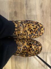 Leopard print shoes - AIBU?!