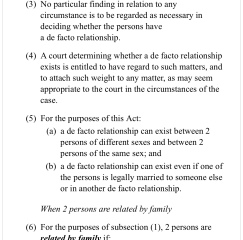 Consultation on unmarried couples sharing assets when they break up