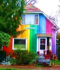 AIBU to ask if I can report my neighbour's bright blue house?