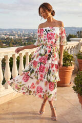 AIBU to wear a white print dress to my brother’s wedding & dressing my DD in white too?
