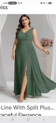Where to find a flattering dress like this for a fuller bust and slim hips