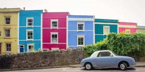 AIBU to ask if I can report my neighbour's bright blue house?