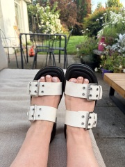 Comfortable chunky sandals for work and jeans under £120