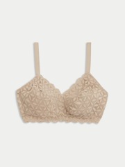 Comfortable non-wired bra (lace/mesh) with some support and separation?!