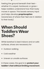 Does the toddler actually need shoes?