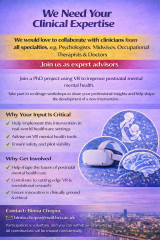Recruitment for PhD project on postnatal mental health support - Calling all mothers and Perinatal clinicians