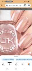 Pinky-gold shimmery nail varnish...the Holy Grail?