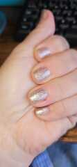Pinky-gold shimmery nail varnish...the Holy Grail?