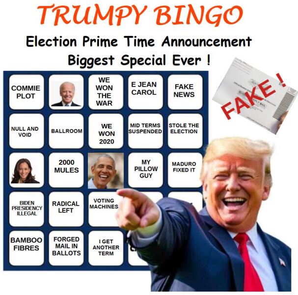 Oh, peacemaker, peacemaker make me some peace - Trump Thread #167