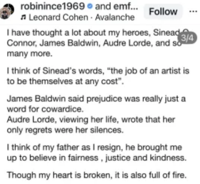 Robin Ince resigns from The Infinite Monkey Cage