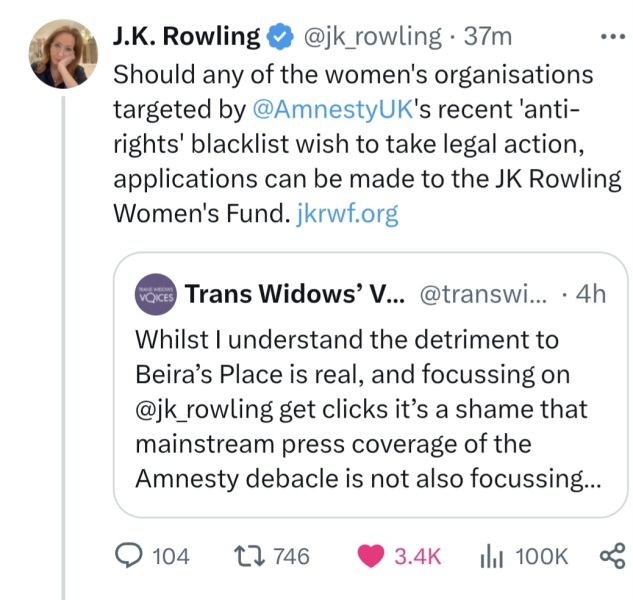 In which Amnesty jumps the shark