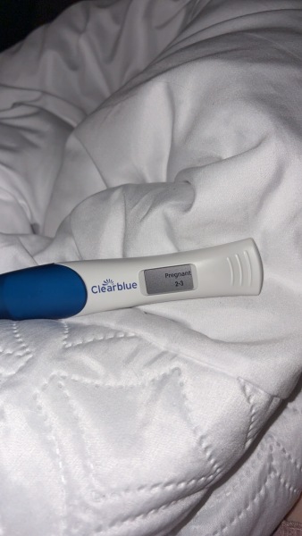 When did others get 3+ on Clearblue in early pregnancy?