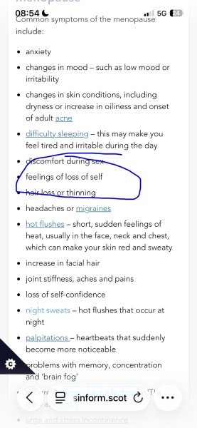 To find menopause totally destabilising?!