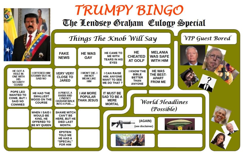 Oh, peacemaker, peacemaker make me some peace - Trump Thread #167