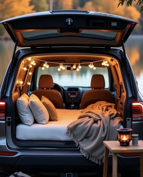 Anyone used their car like a mini camper van?