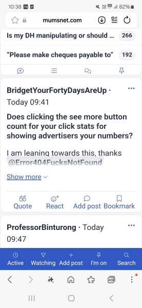 Truncated posts with "show more" (NOT quoted sections)
