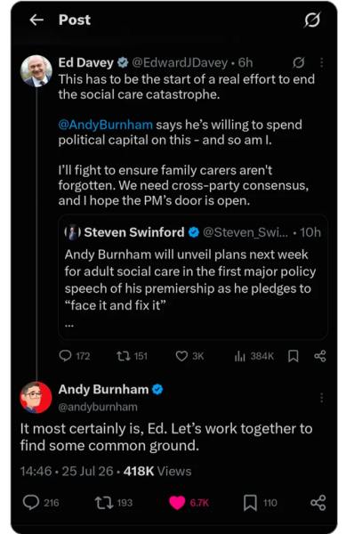 Thread 2 Burnham : Coragem e Esperança.