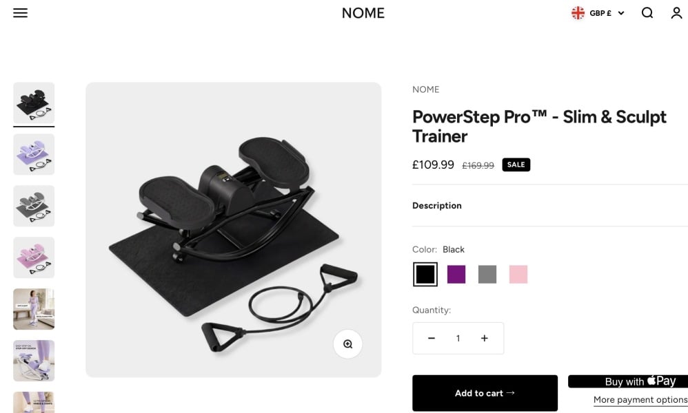 Nome Collection fitness stepper thing