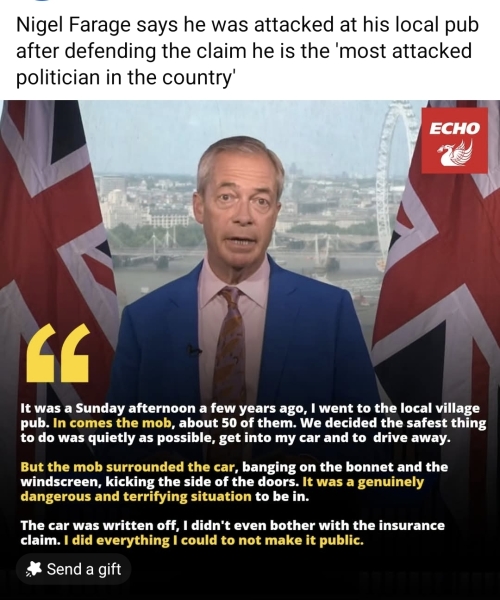 Count Binface has a genuine chance against Nigel Farage!