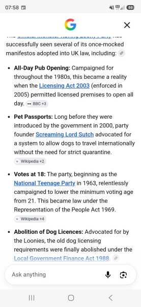 Vote Count Binface to say no to corruption and self servicing narcissists....