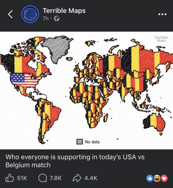 AIBU to want Belgium to beat the USA tonight?