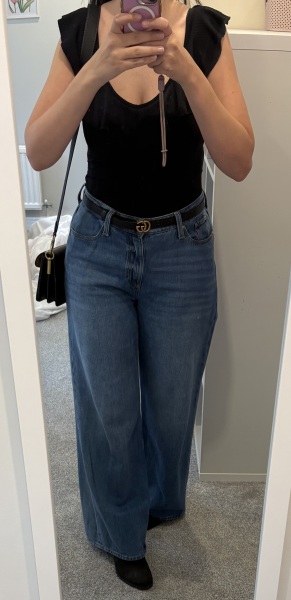 Which jeans & top?