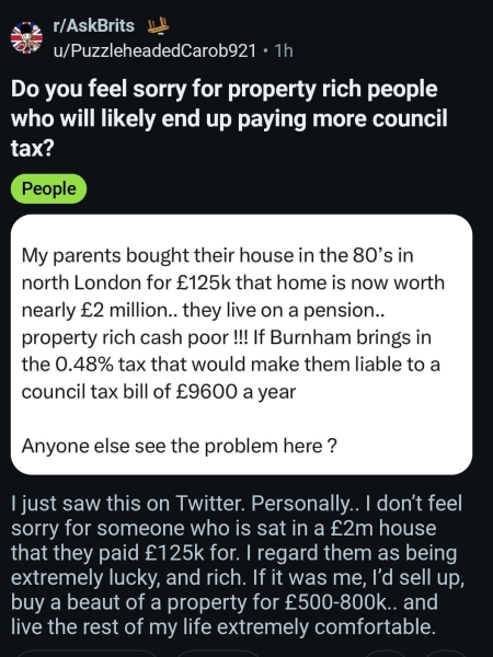 AIBU to wonder why a pensioner struggling financially would not use housing equity?