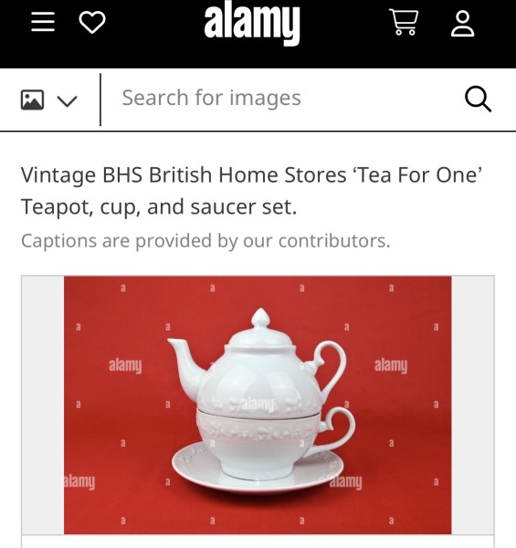 Can anyone help me find this old tea-for-one embossed bone china tea set? Huge please!