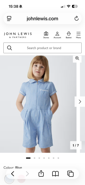 School play suits with buttons